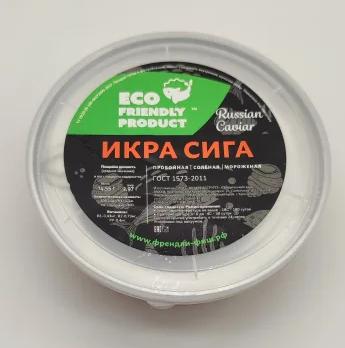 Фото Икра сига пробойная соленая мороженая 200гр 