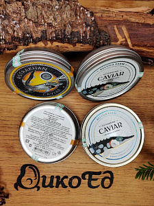 Превью Икра осетра забойная (железная банка) 125 г