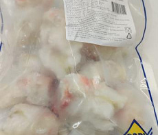 СЗРК Краб Камчатский мясо розочки варено-мороженное 1 кг  