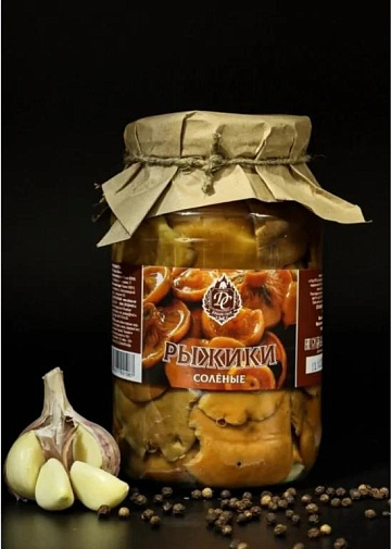 Фото Рыжики соленые 500 мл