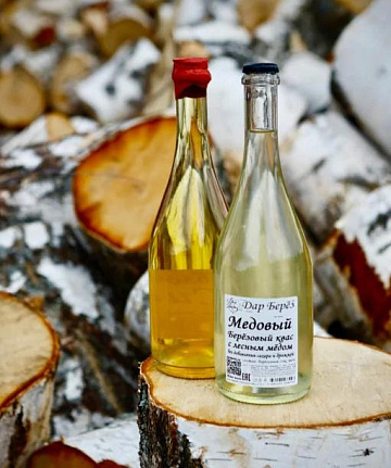 Фото Березовый квас Медовый (750 мл)